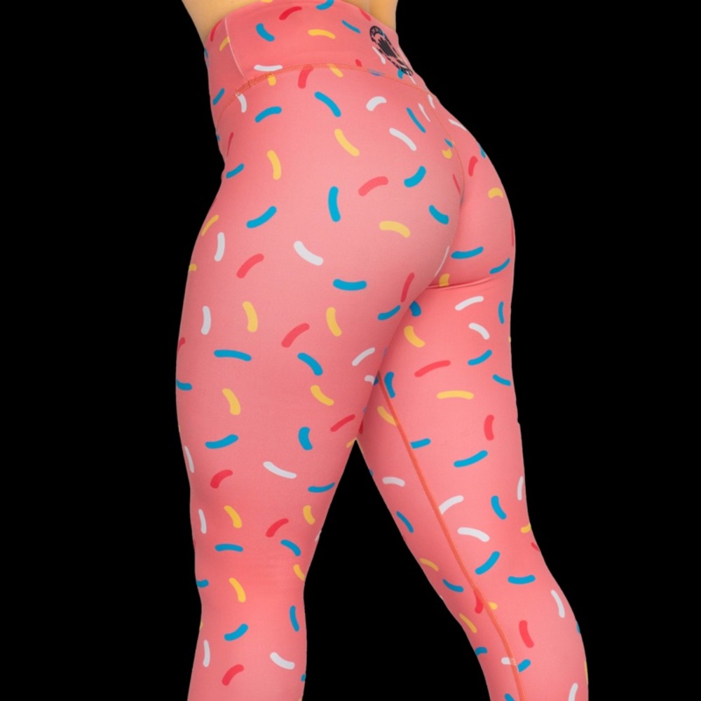 Feed Me Fight Me Donut Leggings